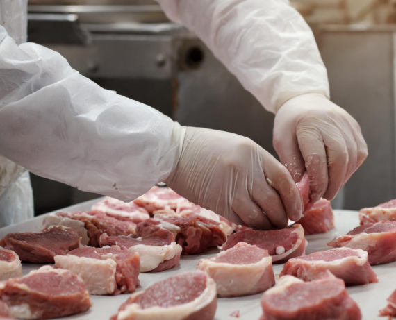 Preparación de la Carne para su uso Industrial
